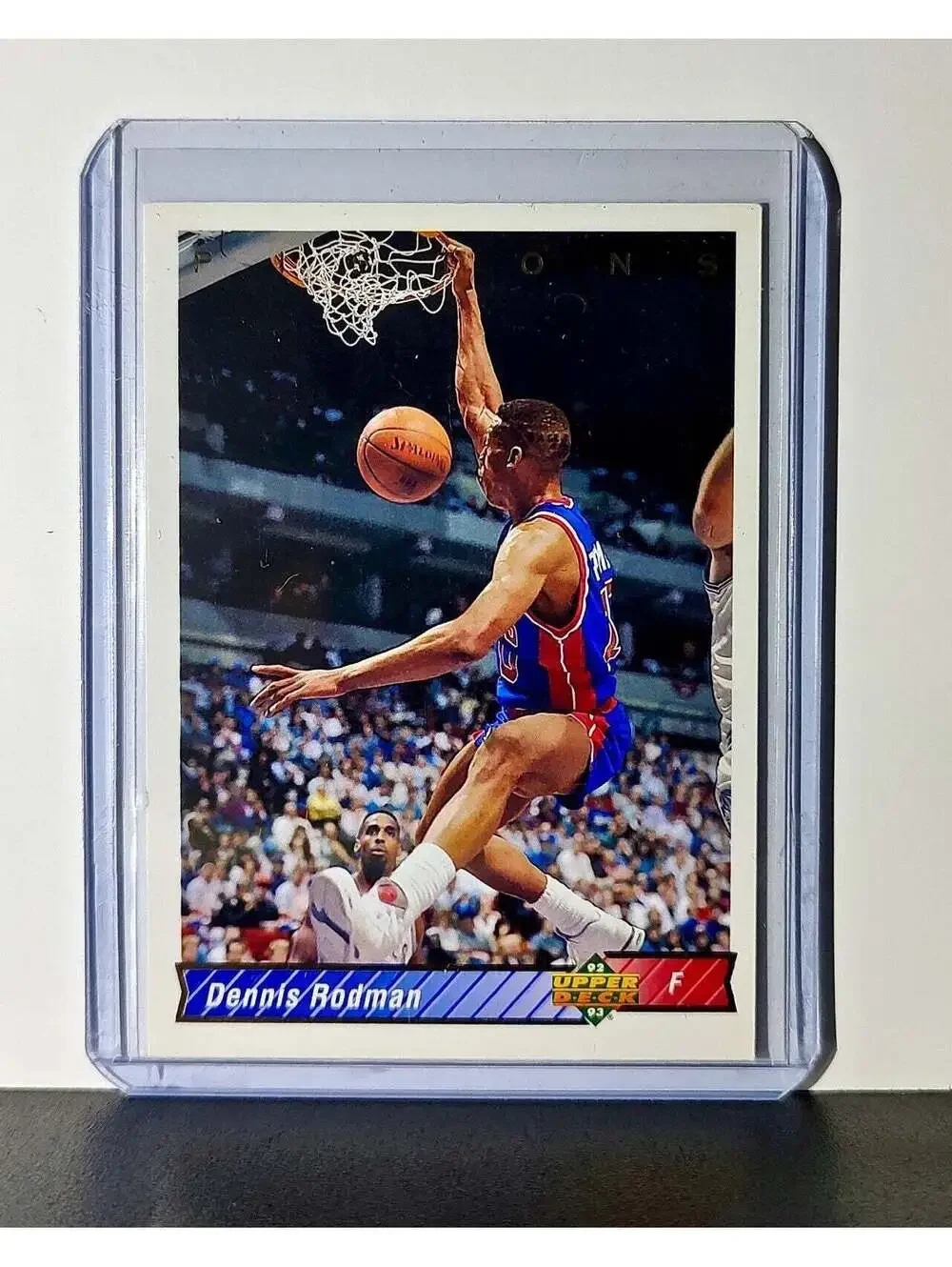 Dennis Rodman 1992-93 Upper Deck NBA #242 Card Detroit Pistons